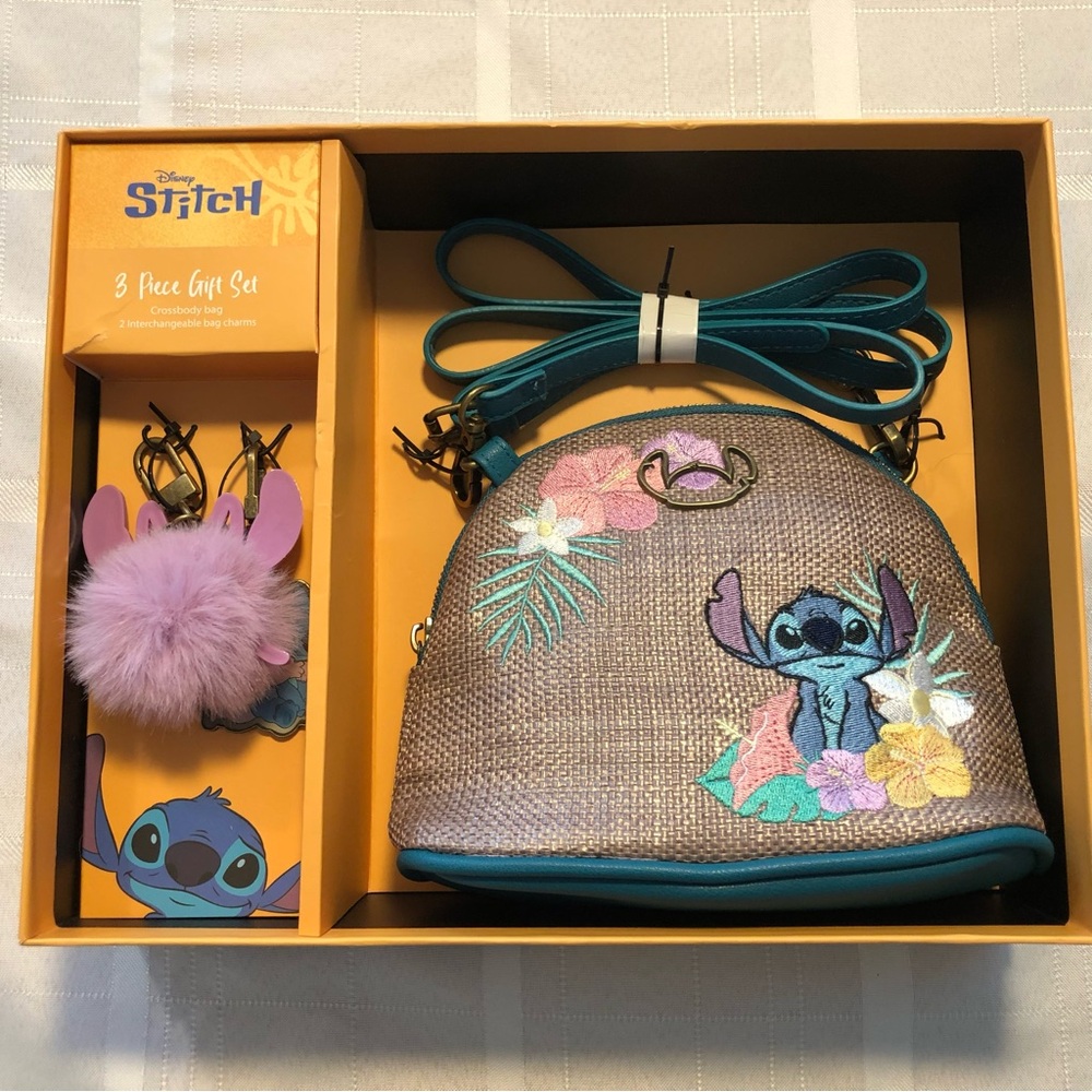 New Disney Stitch Bag Set